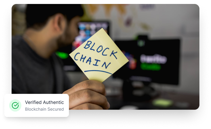 Blockchain concept demonstration